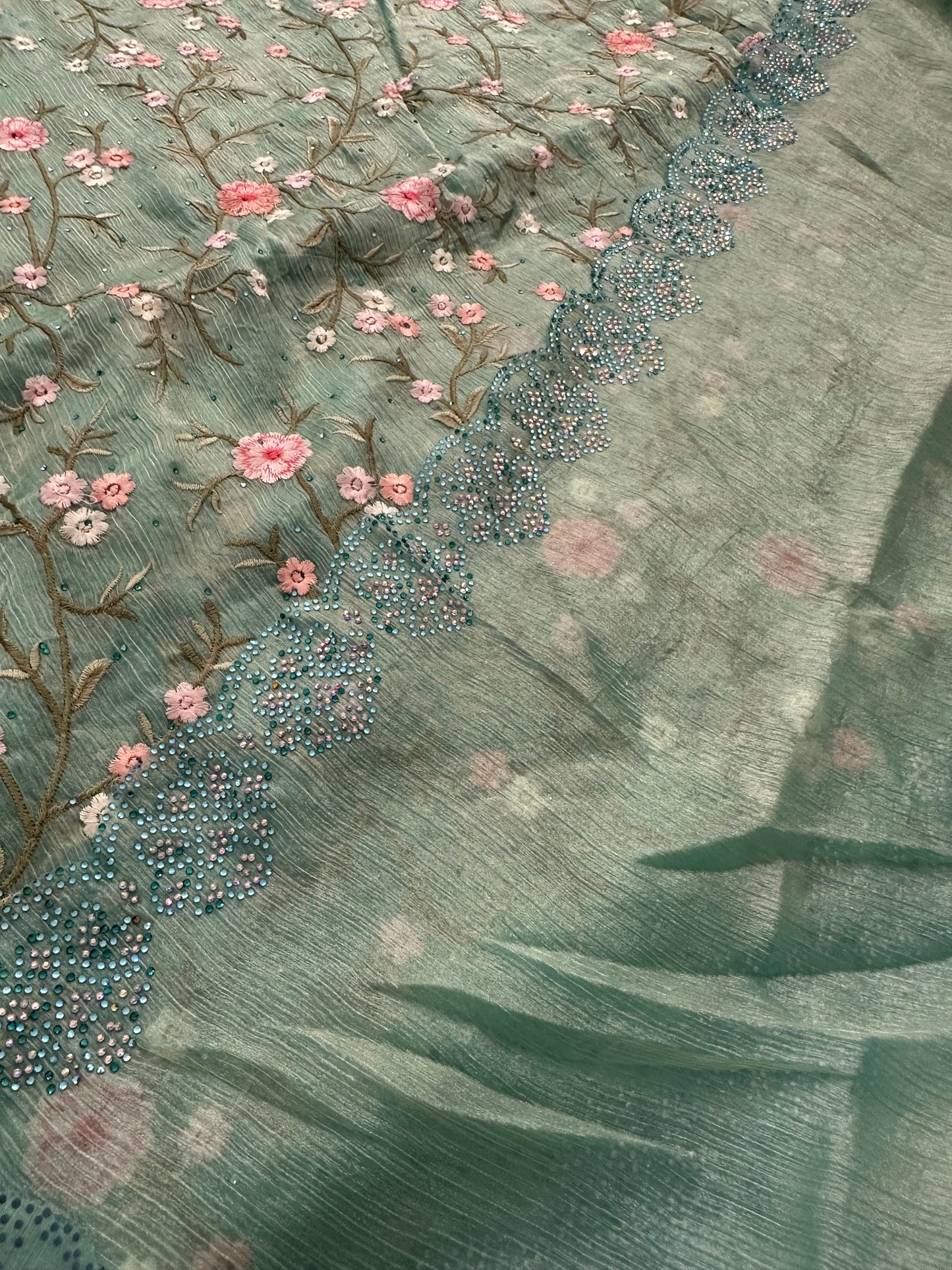 Embroidery Fancy Organza-M10