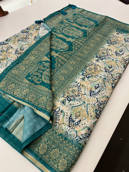 151 ✨✨CHANDERI PRINTED SILK✨✨