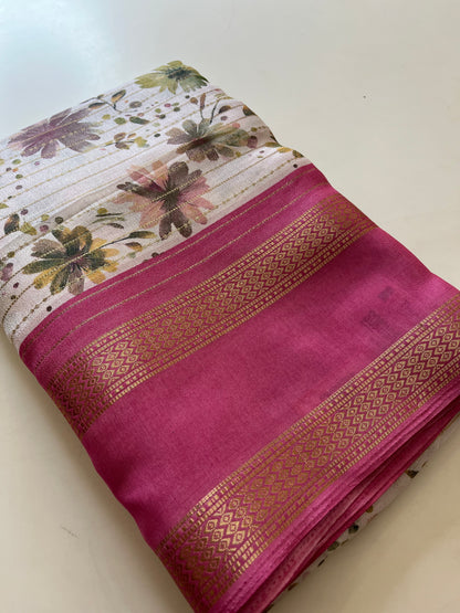 Floral Crape Chiffon