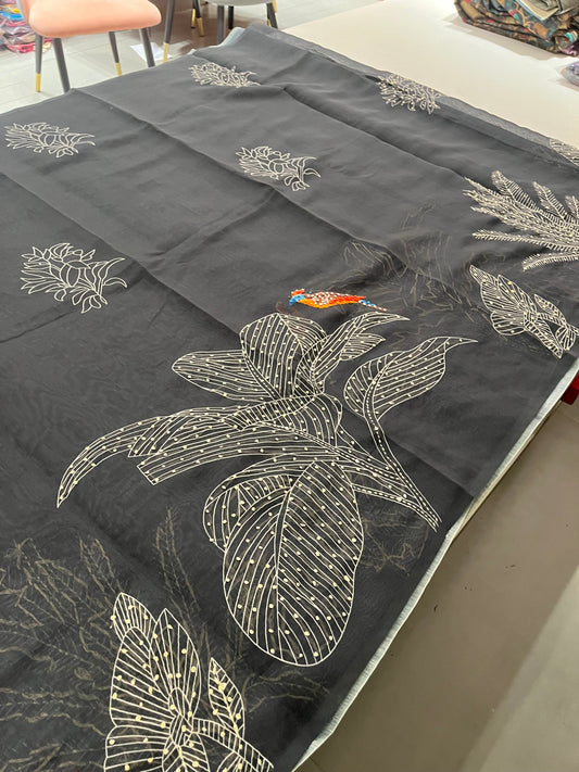 Knot Work Designer Saree