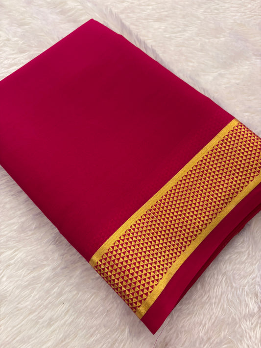 80GSM pure Mysore crape silk