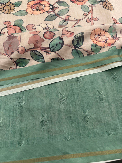 Printed Tussar Fancy-J12