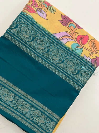 Ju10 Printed Semi Mysore Silk