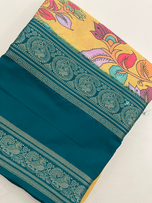 Ju10 Printed Semi Mysore Silk