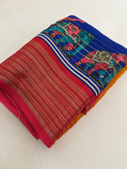 282 Printed chiffon