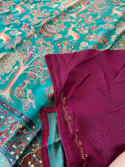 New Designer Fancy Saree 127-1129