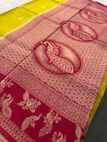 Banarasi Viscose Fancy Saree-JU10