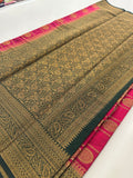 New collection in South Cotton Silk sarees for Varmahalaxmi with contrast matching blouse piece🌹-AU3