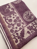 Kalamkari Tussar Printed-M26