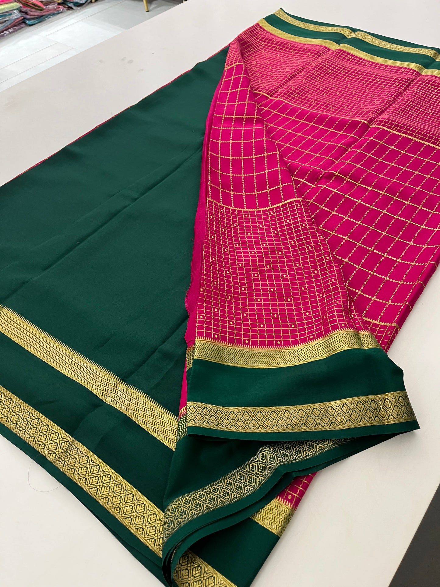 Pure Crepe Mysore Silk120 GSM