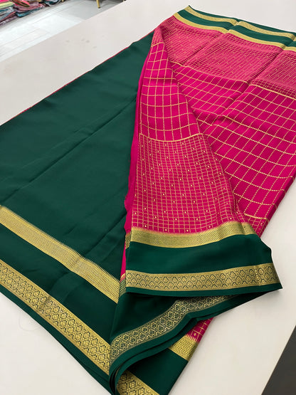 Pure Crepe Mysore Silk120 GSM