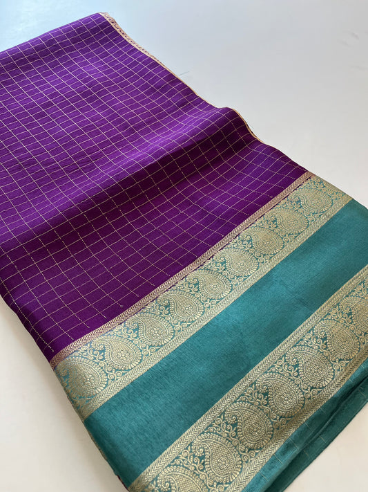 Banarasi Crape Vinrage Designer saree