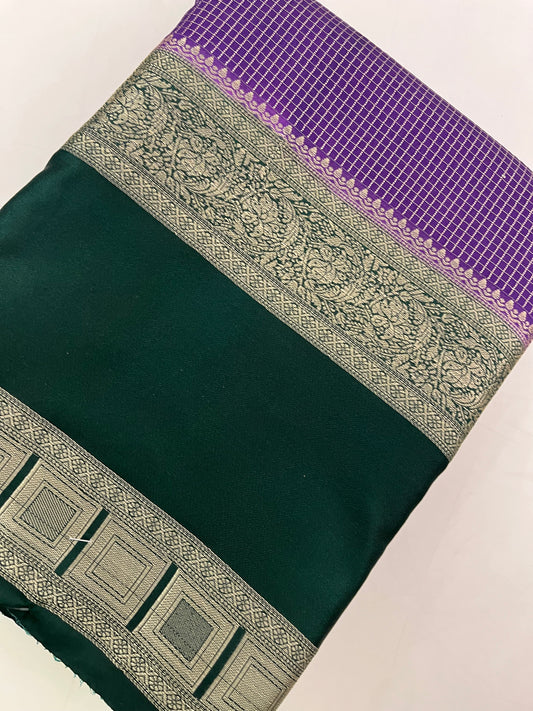 Crepe Banarasi Saree