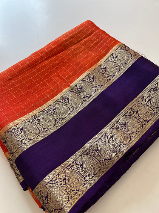 Banarasi Crape Vinrage Designer saree
