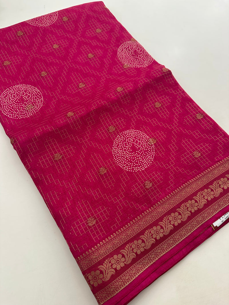 Tussar Fancy Saree -J22