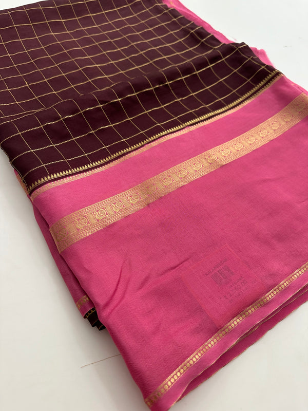 Banarasi Crape Viscose saree-M25