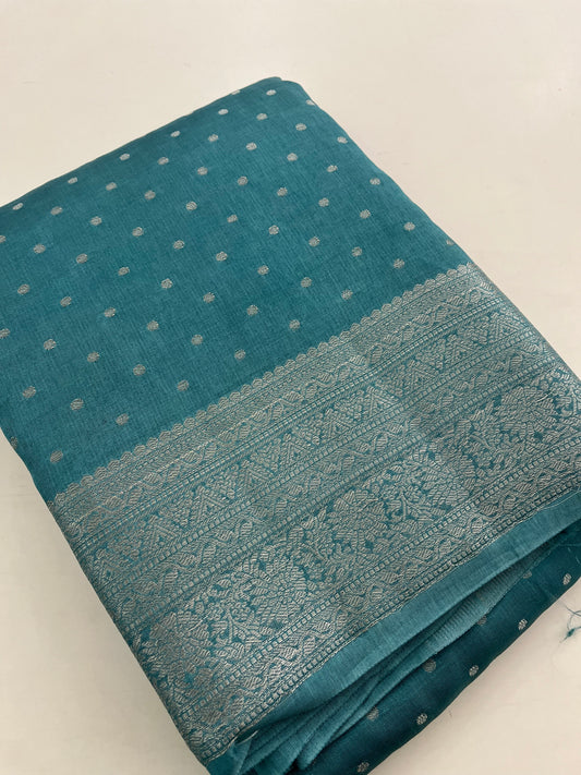 Banarasi silver butties