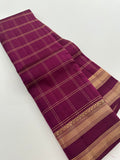 Self Kanchi Silk Sarees🌹