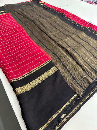 Banarasi Crape Viscose saree-M25