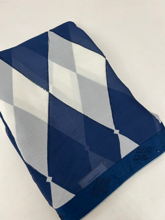 Premium laser chiffon