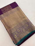 Semi Kanchi Silk Saree-J27