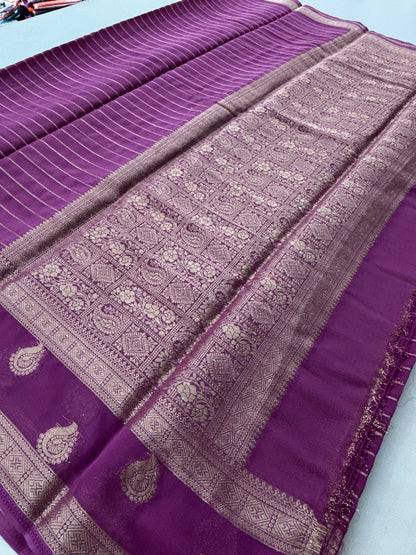 Premium Chiffon Saree-M15