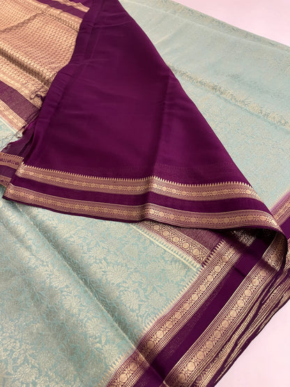 Brocade Banarasi soft silk