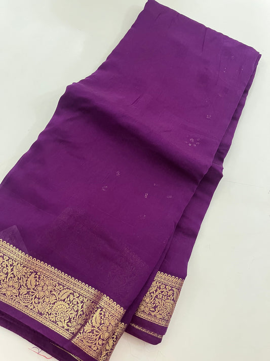 Ju7 Semi Mysore Silk