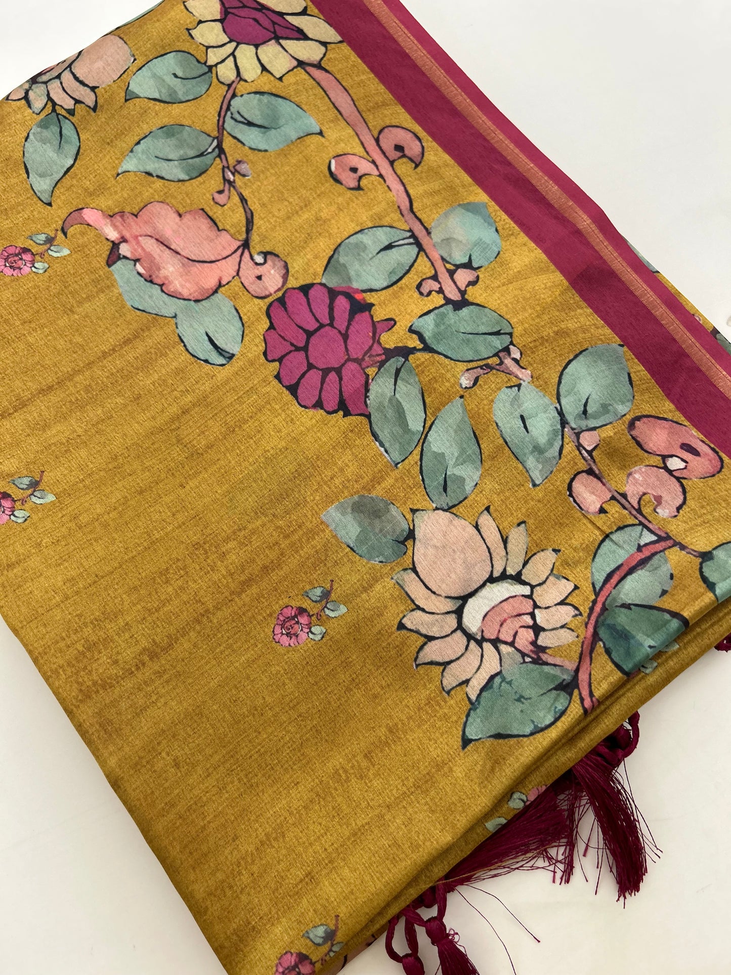 Tussar Printed Saree-M23
