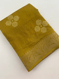 Tussar Chiffons Lines-J13