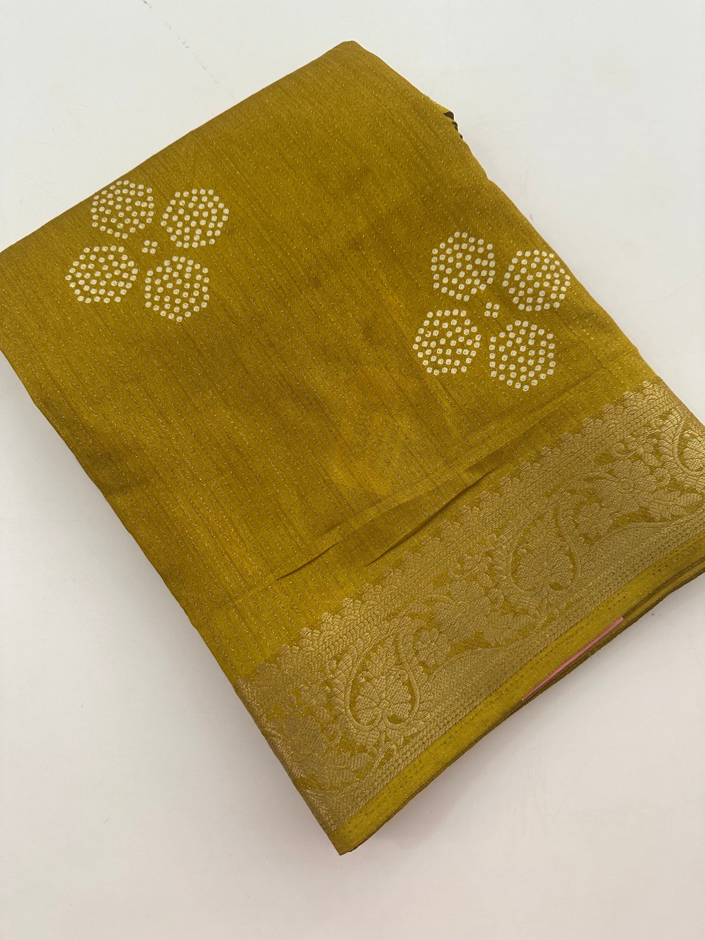 Tussar Chiffons Lines-J13
