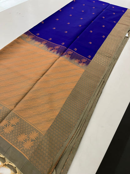 Semi Kanchi  Silk Saree