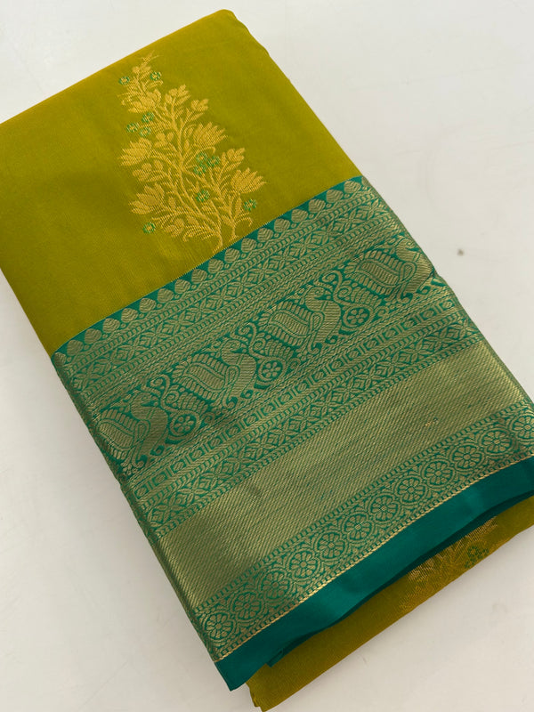 Semi Kanchi Silk Saree-J22