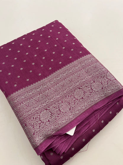 Banarasi silver butties