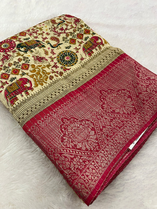 Tussar fancy