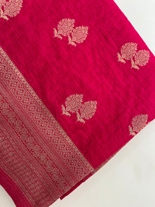 Linen Fancy Saree