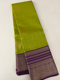 Semi Kanchi Silk Saree-JU31