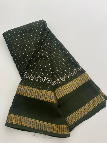 Tussar Silk Print