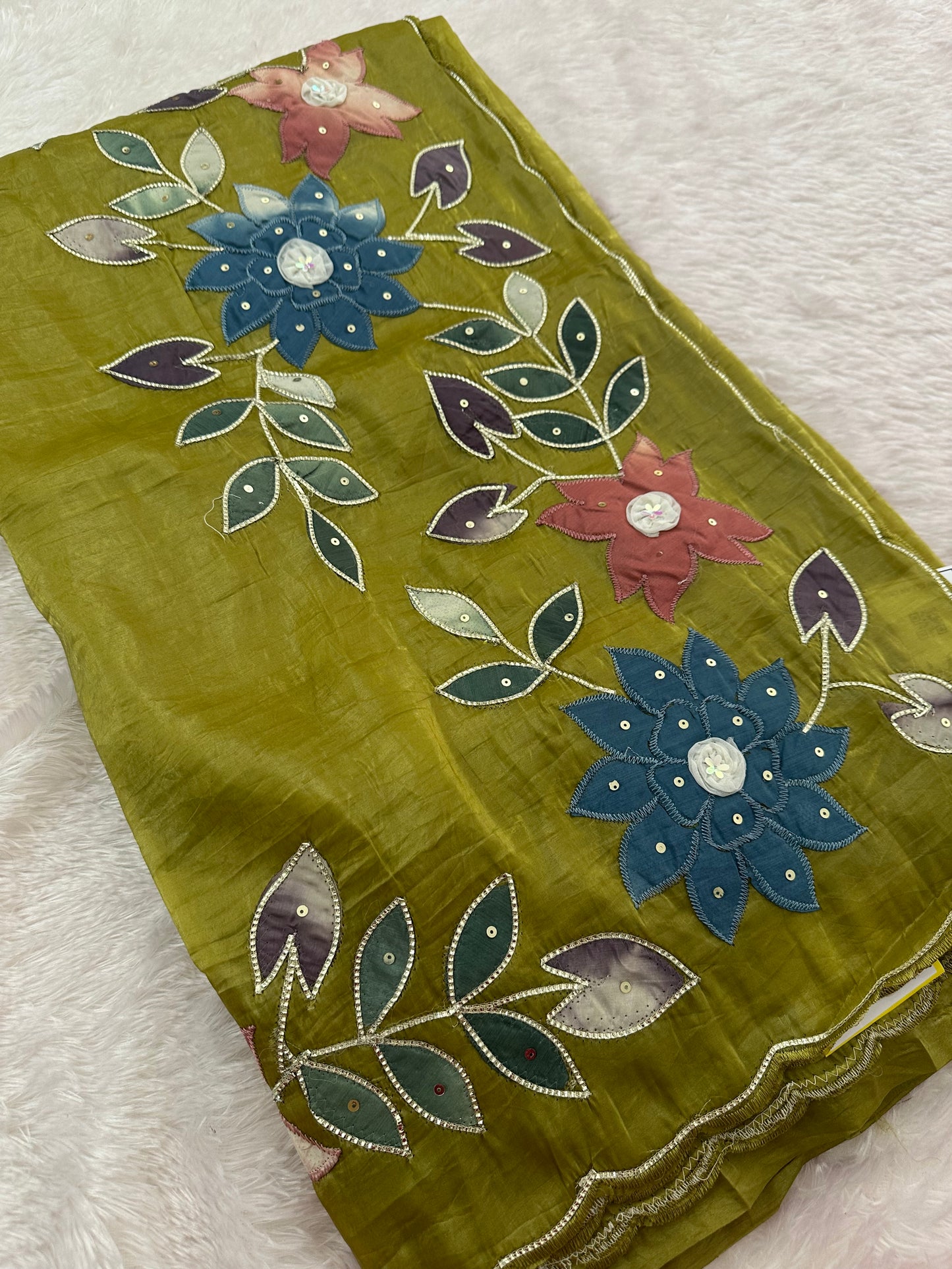 Designer Organza Saree-M16