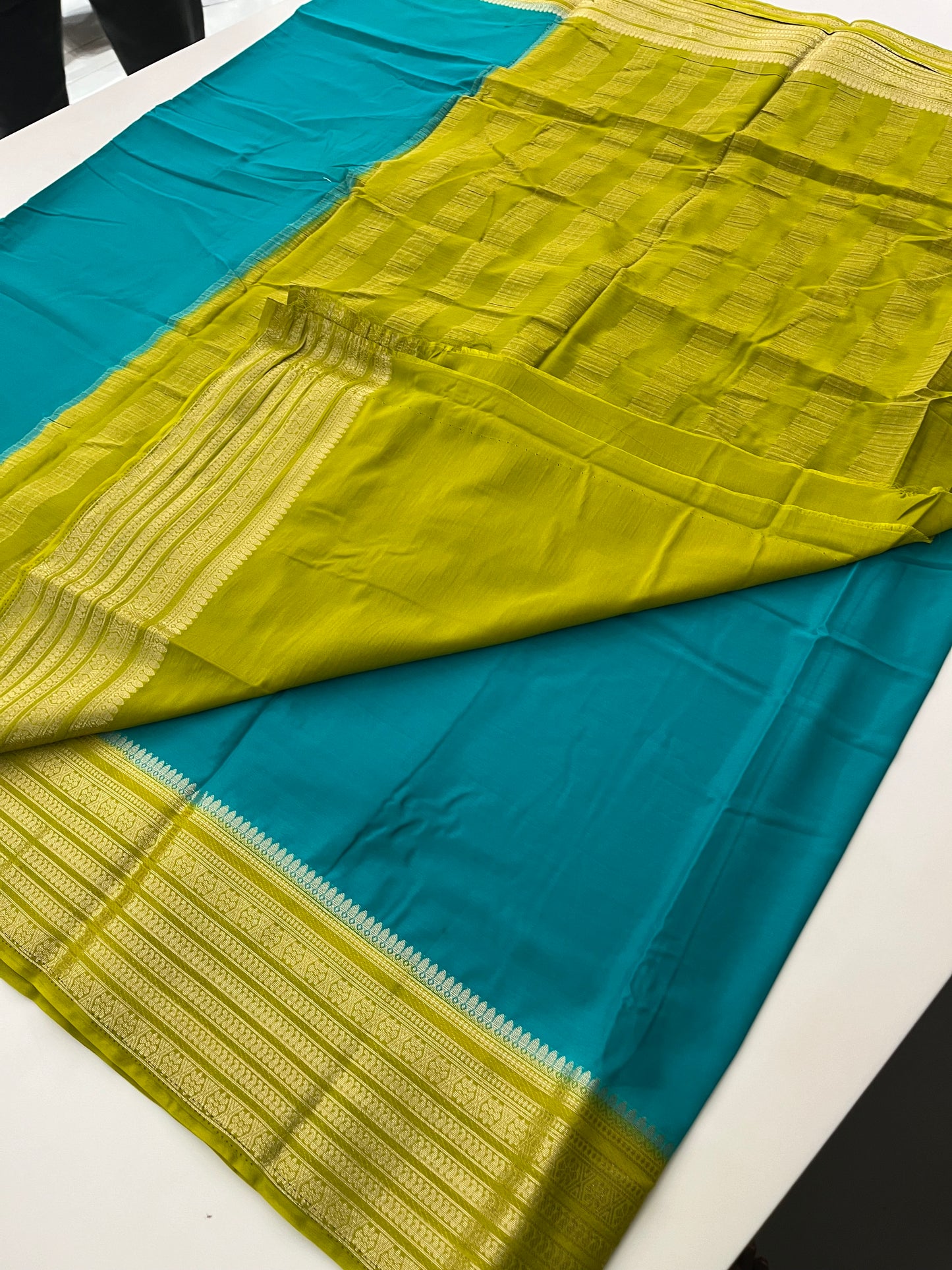 89 PREMIUM SEMI CRAPE MYSORE SILK SAREES