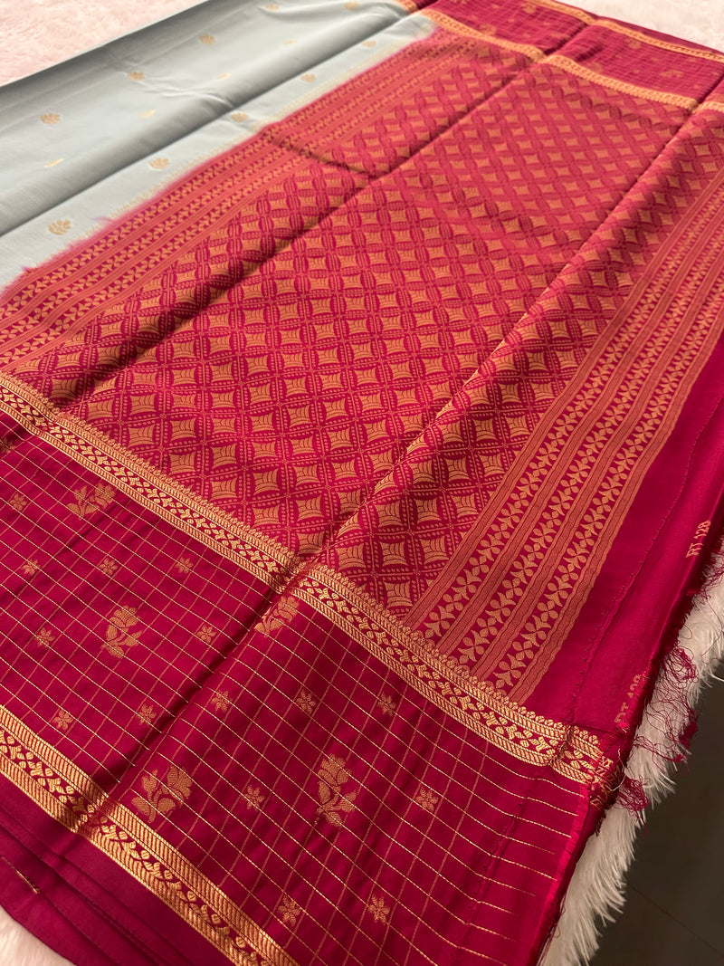 Crape Fancy Saree-JU3