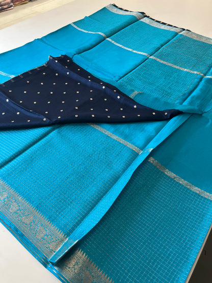 Banarasi Crape Checks