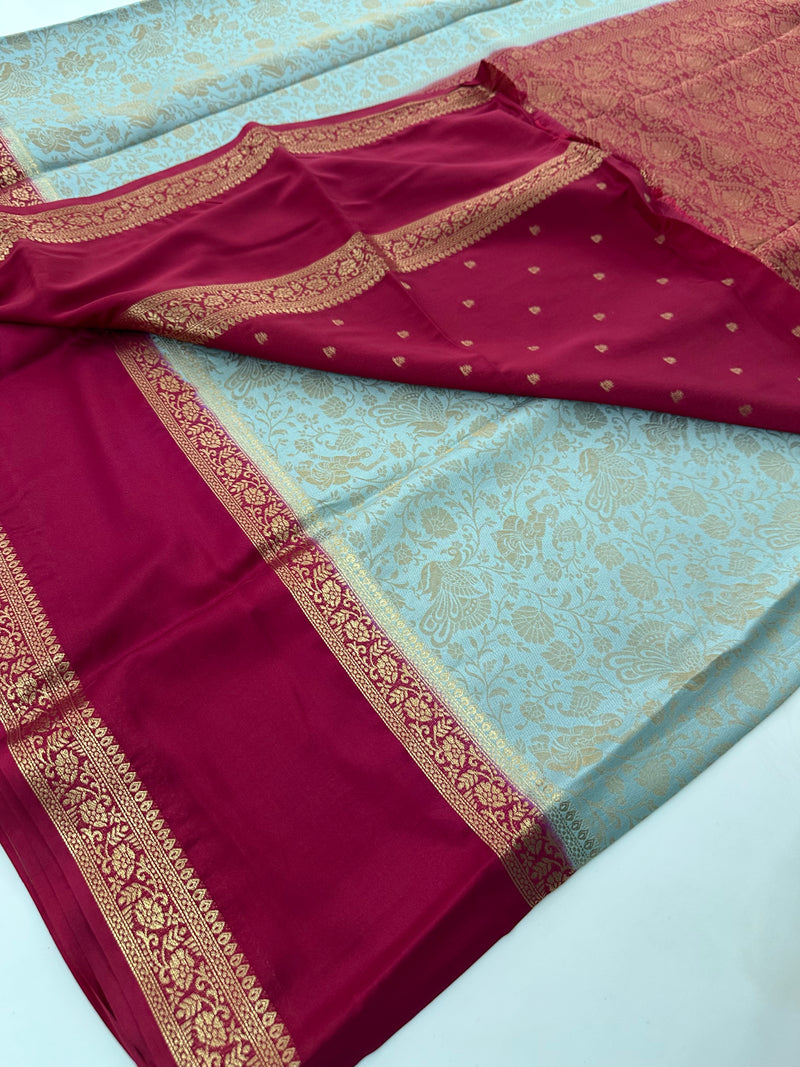 Banarsi Brocade Crape-J5