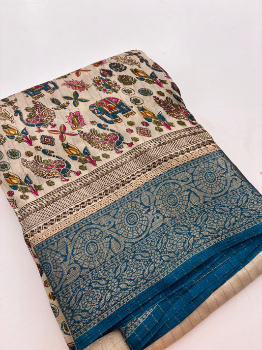 Tussar fancy