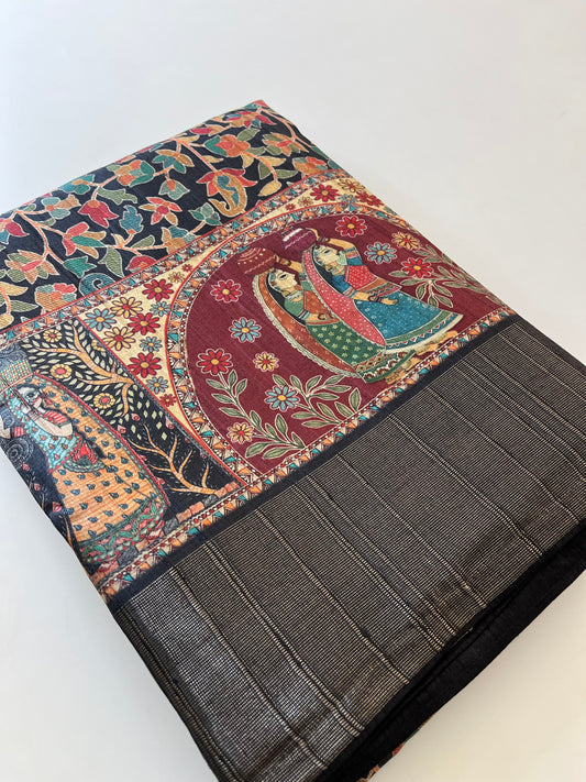 Designer Tussar Fancy