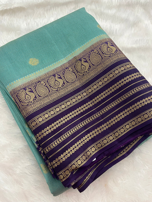 Banarasi Crape Viscose Saree-F13