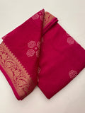 Tussar Chiffons Lines-J13
