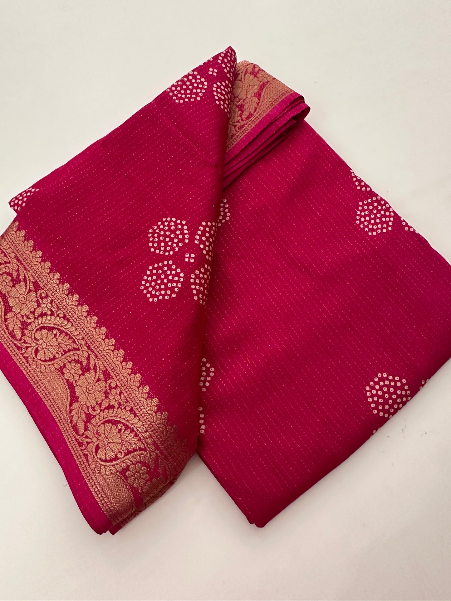 Tussar Chiffons Lines-J13
