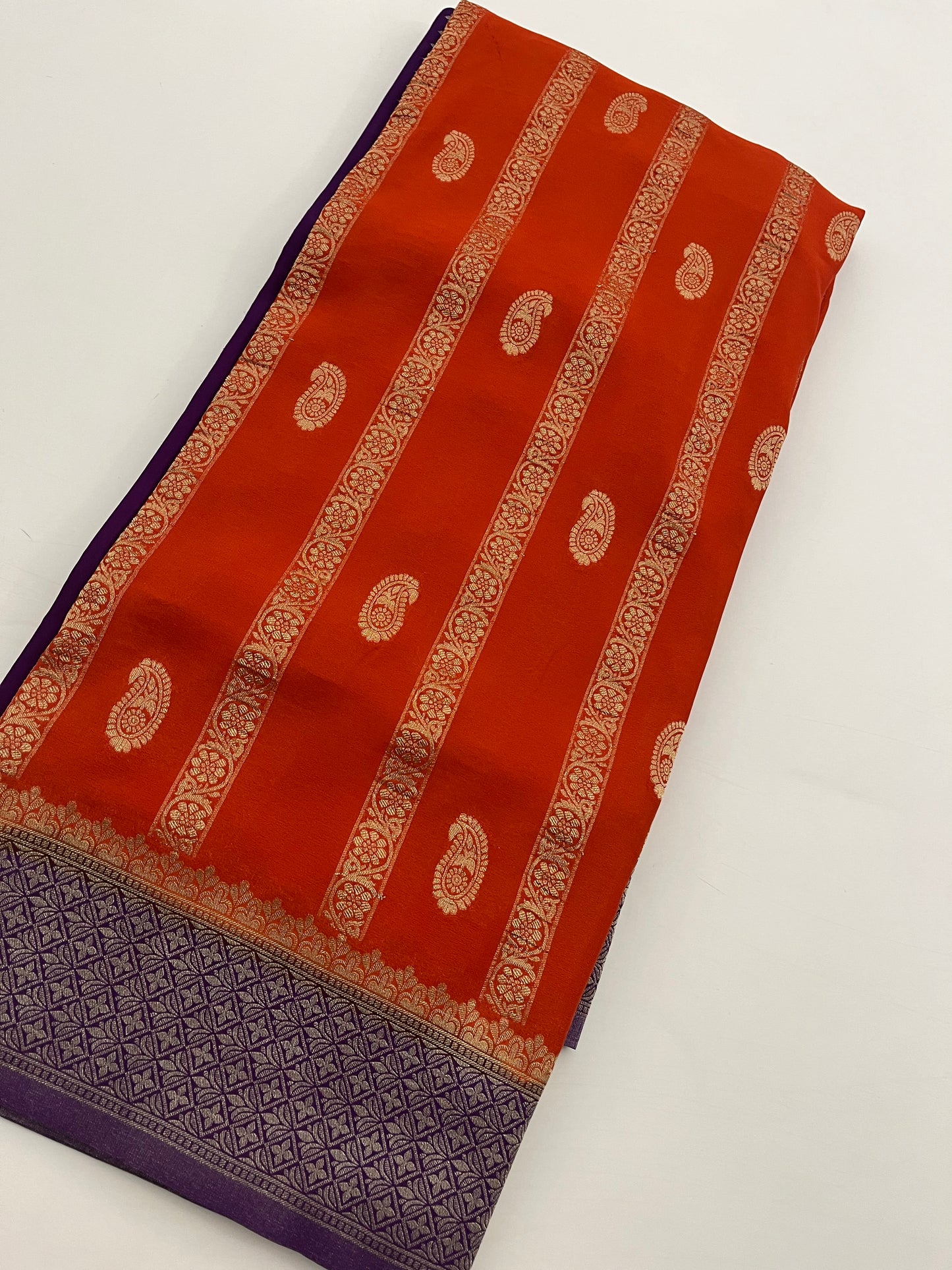 612 SEMI MYSORE SILK SAREES