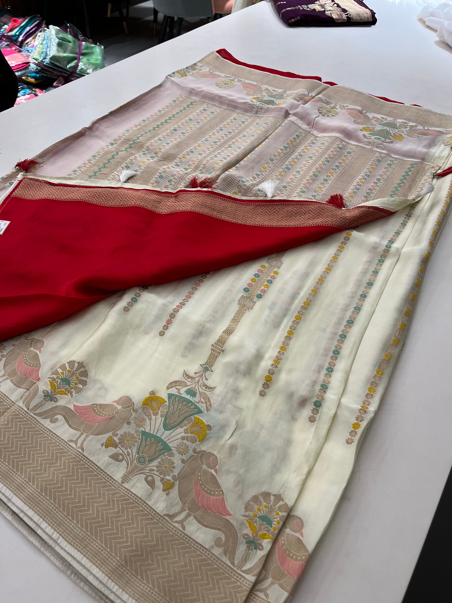 Crepe Satin Silk Designer